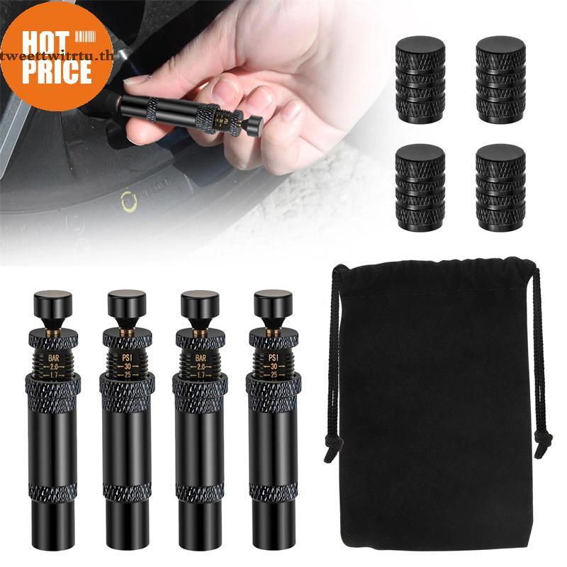 Conjunto De 4 Deflatores Automáticos De Pneus WEIYU , 4 Unidades , Pressão Ajustável , Adequado Para Veículos Offroad , 