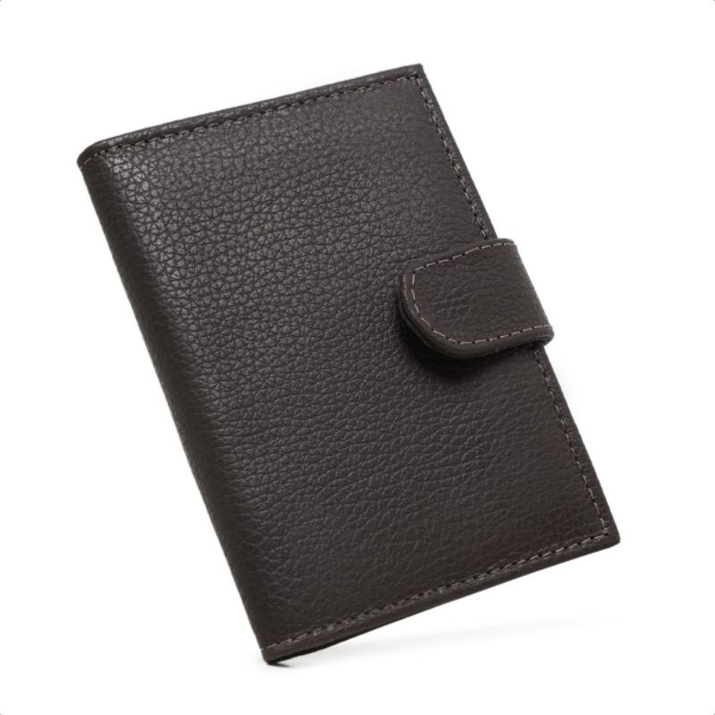 CARTEIRA FEMININA COURO LEGÍTIMO PORTA CARTÕES DOCUMENTOS PEQUENA PRÁTICA PARA LEVAR NA MÃO OU BOLSA VERSÁTIL LUXO...