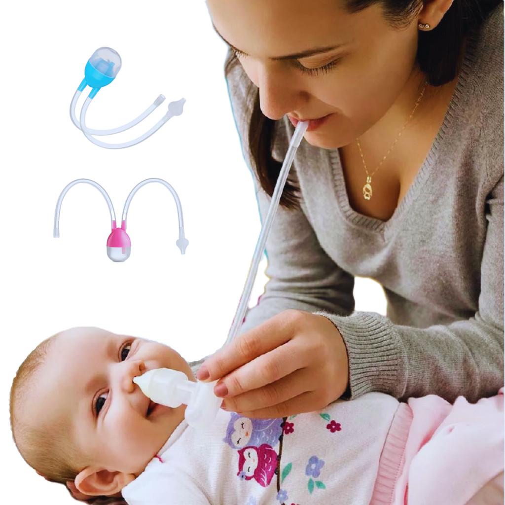 Aspirador Nasal Bebe Infantil Catarro E Meleca Higienico
