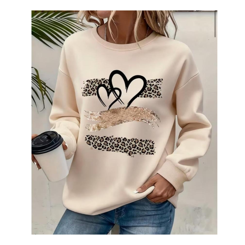 Moletom Feminino Pluz Size e Do P ao GG Blusa De Frio Feminina Inverno Outono Casual Moda Premium Confortável

