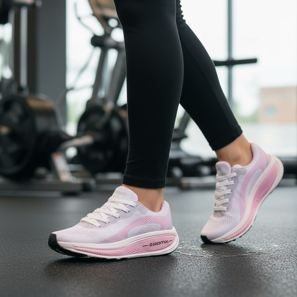 Tênis Feminino Confortável Caminhada Uso Diário Leve Corrida Academia