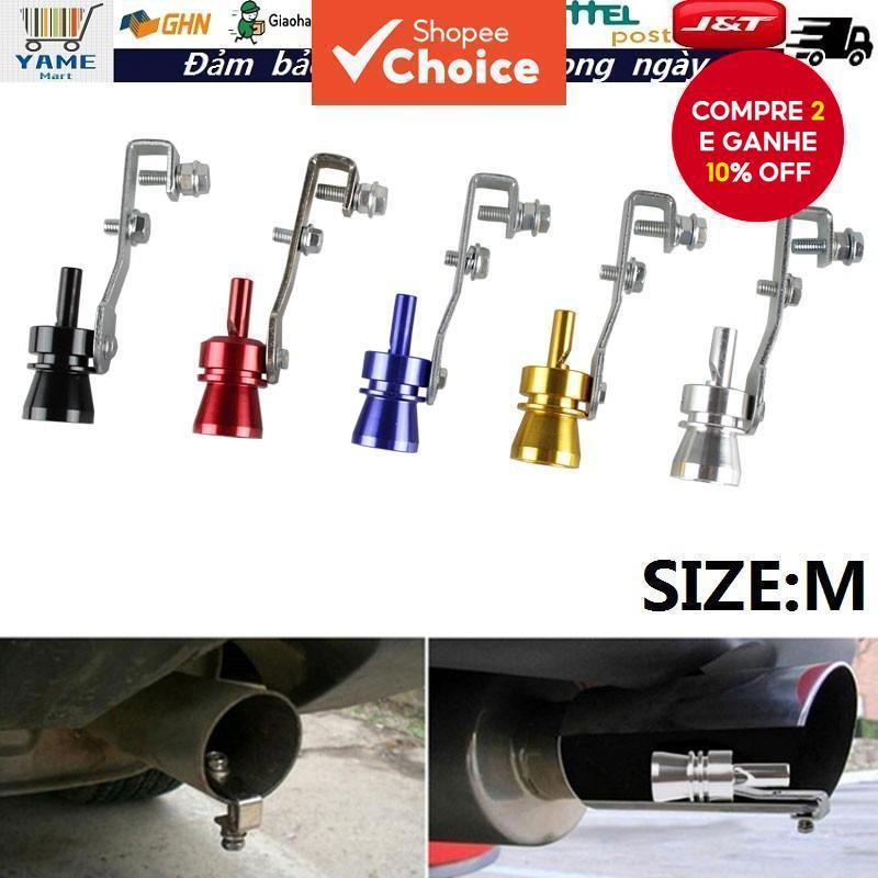Novo 【Em Estoque】Apito de Som Turbo Universal para Carro, Silenciador de Válvula de Escape de Turbina