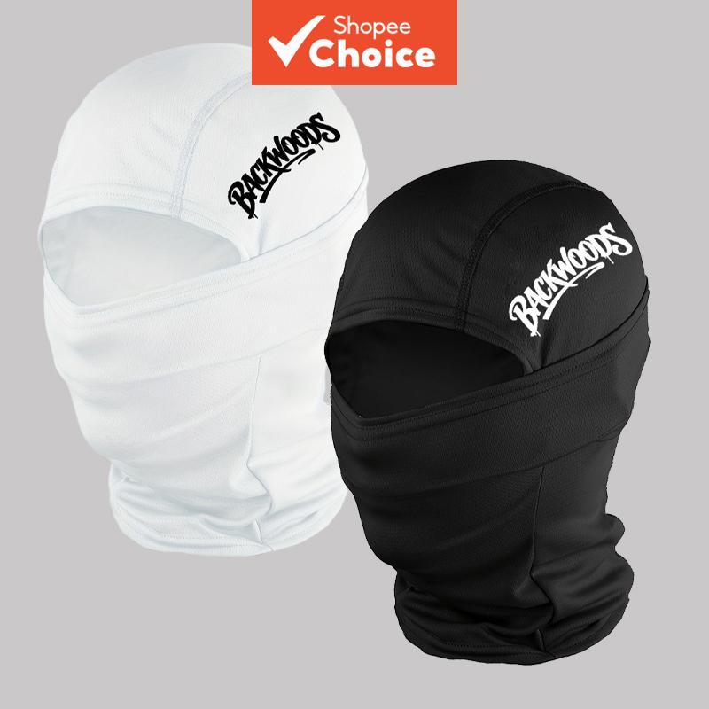  Balaclava Estilosa Estampa Total Rosto À Prova de Vento Proteção UV Respirável Máscara para Ciclismo Acampamento