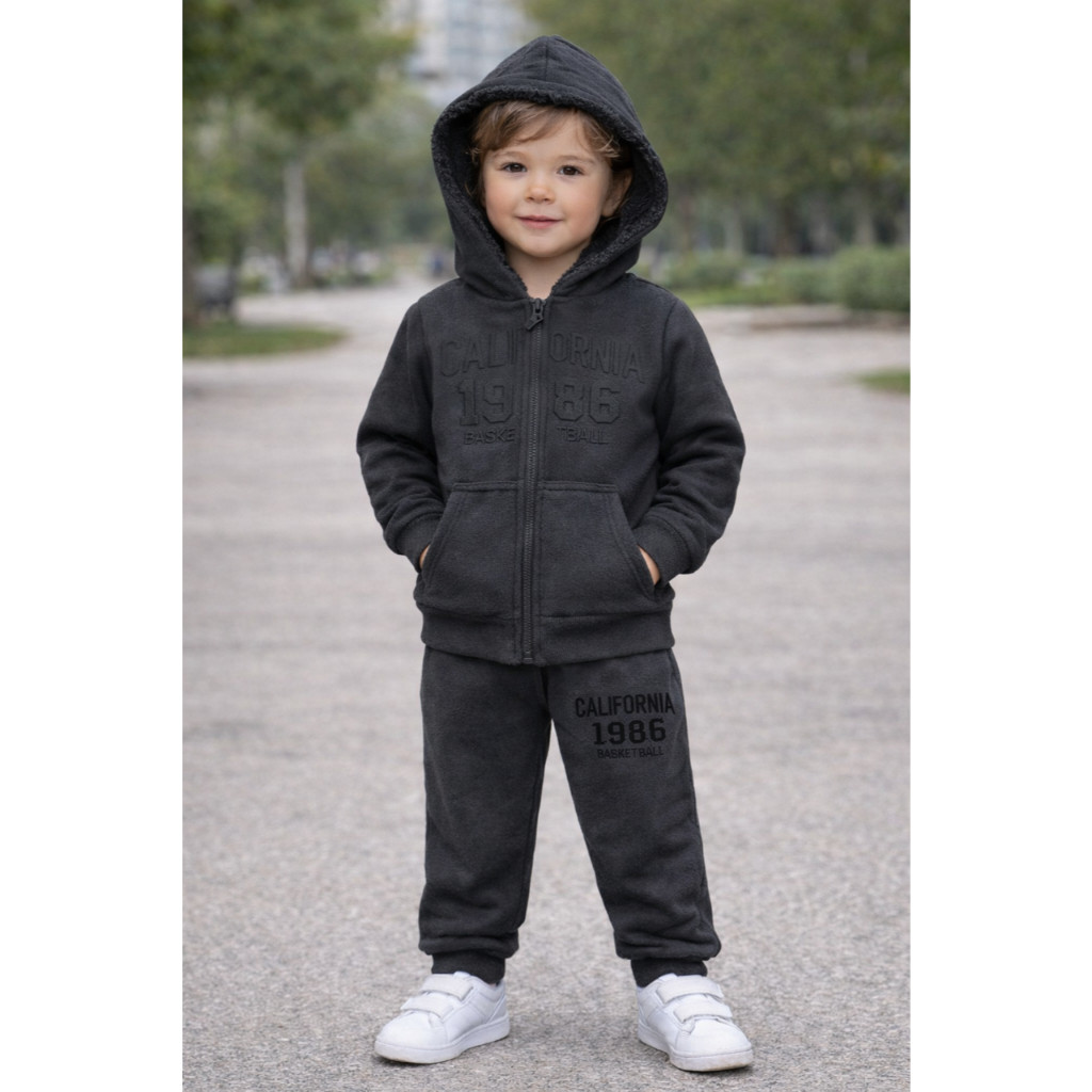 Conjunto Peluciado Infantil 4 ao 16 inverno 2026 novidade