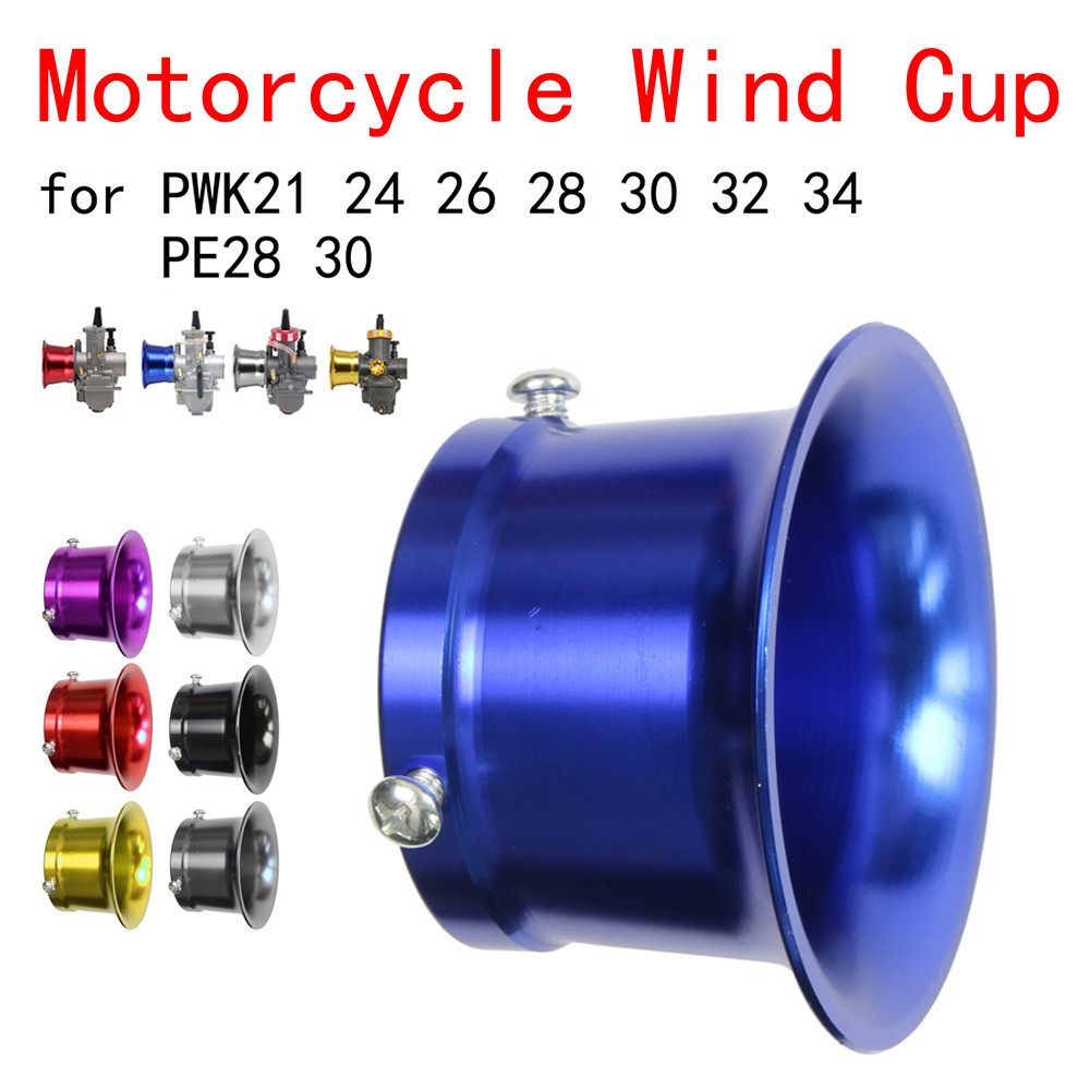 Corneta Carburador Funil 50/55mm Koso  Mikuni para Titan 150 CBX200 Strada Filtro de Ar Esportivo