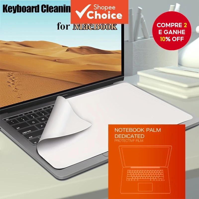 Limpador De Tela De Laptop Capa De Microfibra Cobertor De Teclado Película Protetora Pano De Limpeza Para MacBook