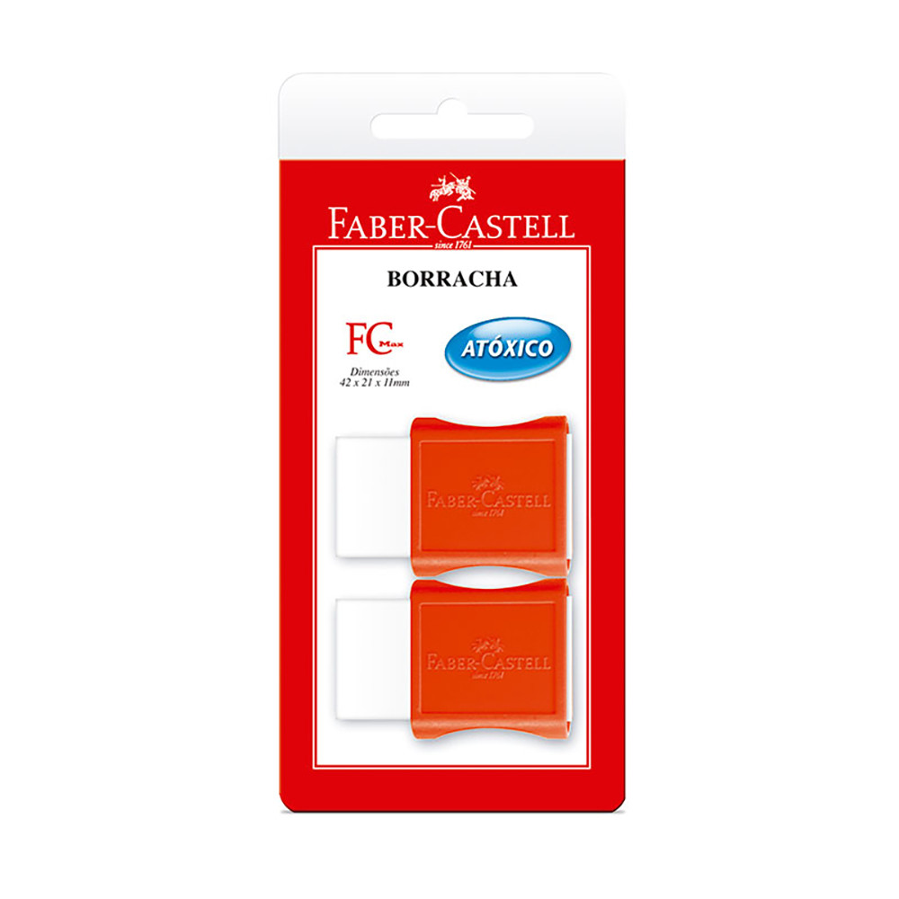 Borracha TK-Plast FC Max SM/107024 com 2 unidades Faber-Castell