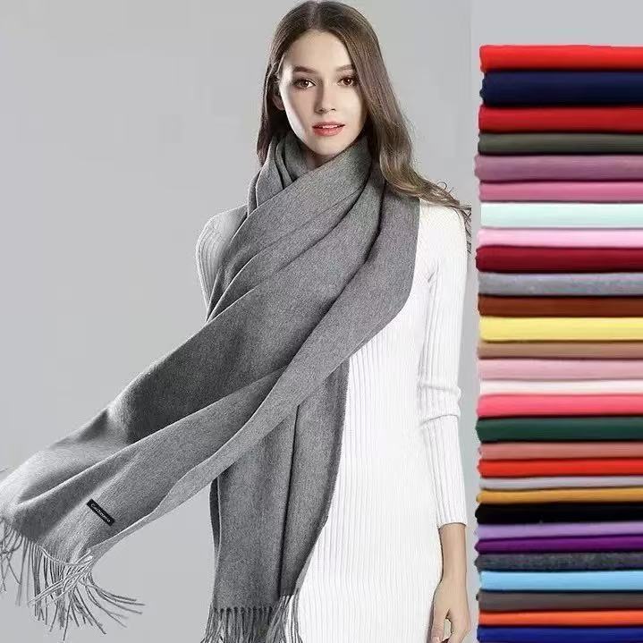 Cachecol Inverno Lenço Pashmina Xale Echarpe Feminino GROSSO E FINO MODA 22garamas