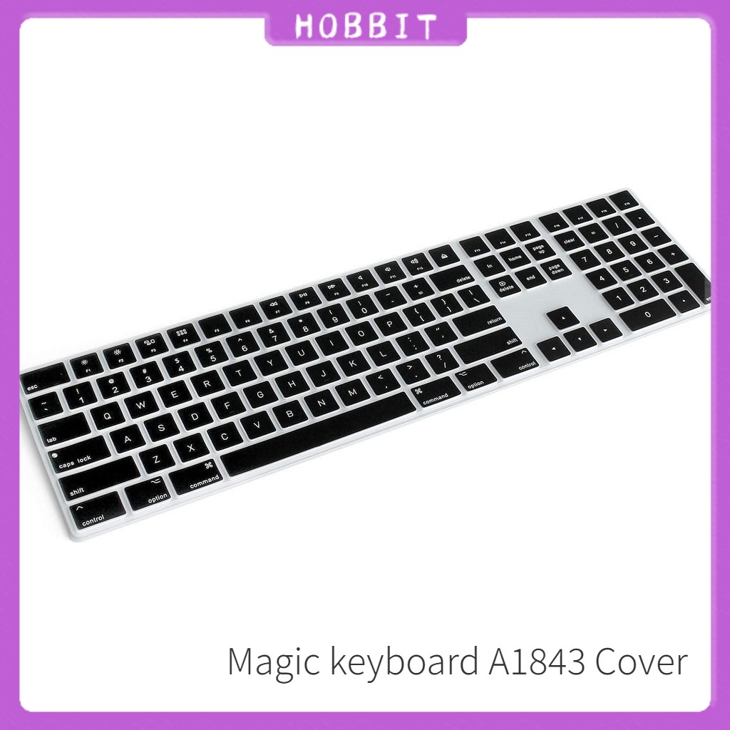 Teclado Numérico Ultra Fino De Silicone Protetor De Capa iMac Magic A1843