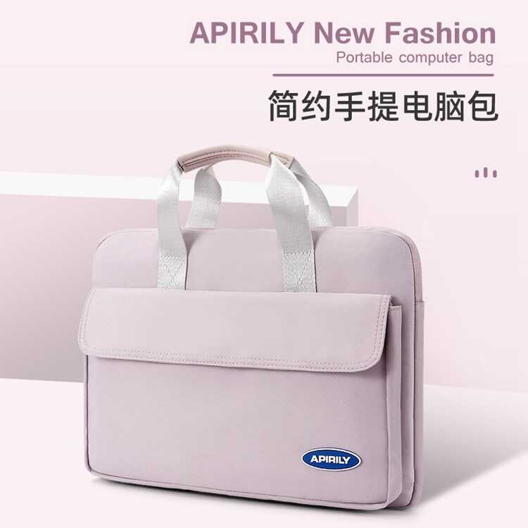 Bolsa portátil para Laptop feminina 47cm 15.6 ombro Crossbody negócios simples pasta leve 43cm moda