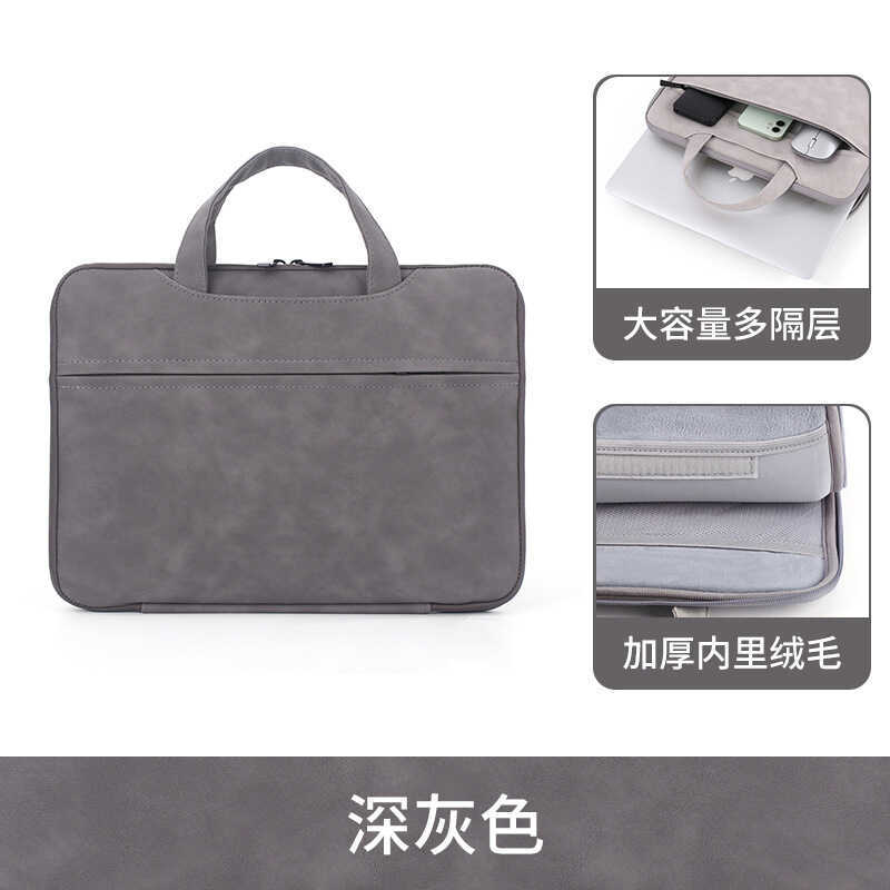 Bolsa para computador PU Bolsa para armazenamento de Notebook Girl Apple 52/47cm/13 portátil totalmente aberta de grande
