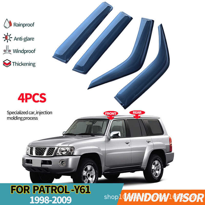 Adequado Para Produção Diária Y61 Palas De Janela Patrulha Nissan Y61viseiras