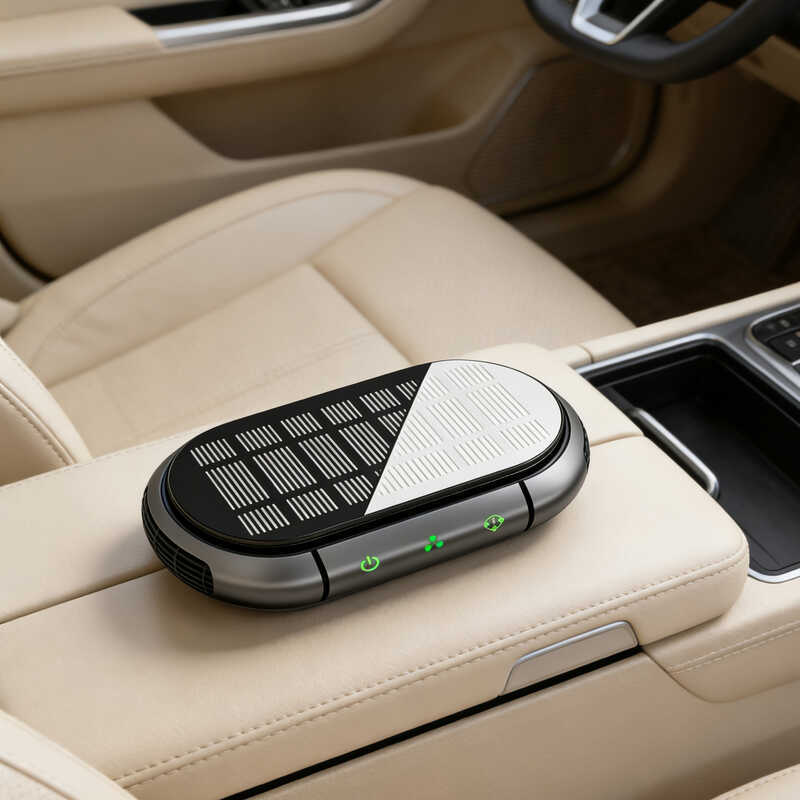 Purificador de ar carro pequeno íon negativo barra oxigênio do carro remover formaldeído cigarro Odor sólido aromaterapi