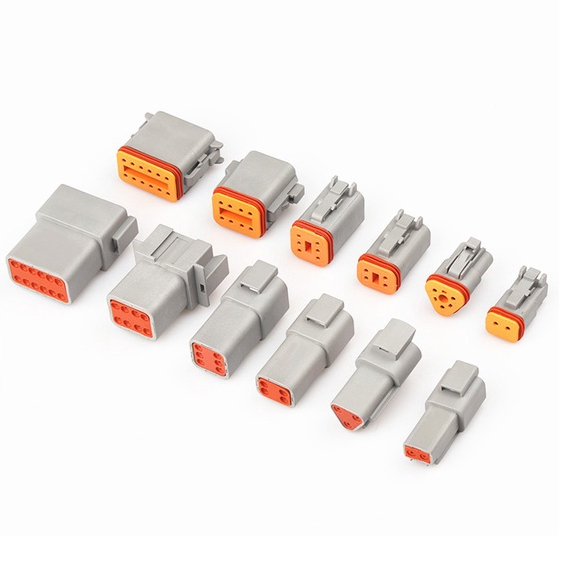 1 Conjunto Deutsch Conector DT DT06-2S/DT04-2P 2P 3P 4P 6P 8P 12Pin Elétrico À Prova D'água Para Motor 22-16AWG