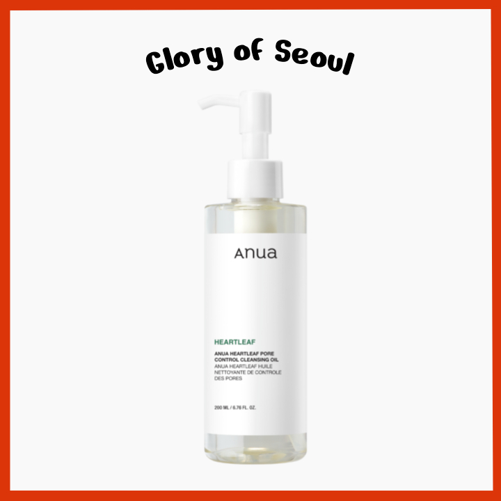 [RENEWED] ANUA Heartleaf Pore Control Cleansing Oil 200ml (Original / Mild)