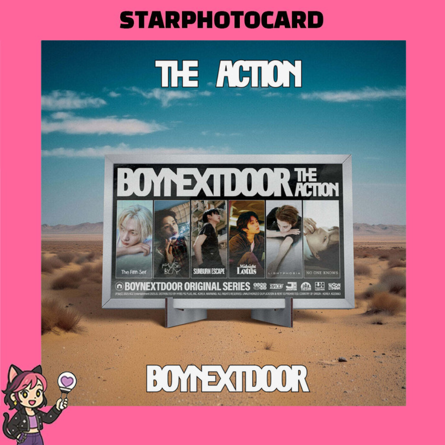 [READY STOCK] BOYNEXTDOOR - 5TH EP THE ACTION FRAME VER ALBUM
