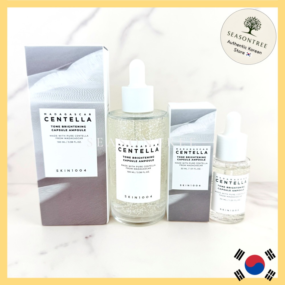 [SKIN1004] Ampola Cápsula Iluminadora Madagascar Centella Tone 30ml/100ml