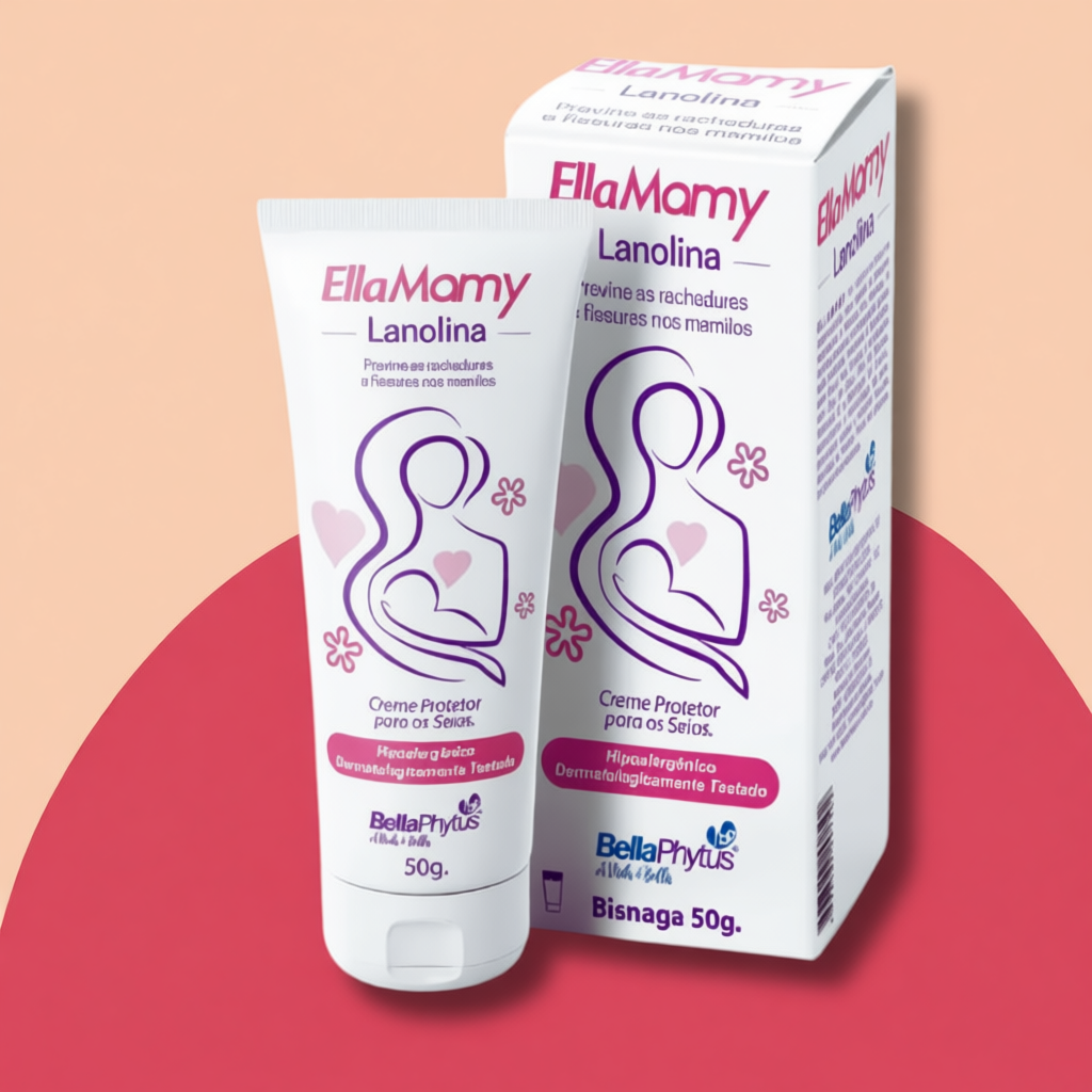 EllaMamy LANOLINA Creme protetor para os Seios 50g BellaPhytus