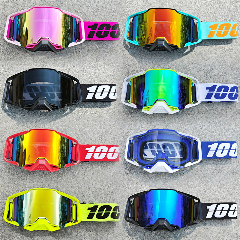 100% ARMEGA óculos de motocross UV400 óculo de capacete esportivo oculos de moto para MTB MX motocicleta enduro corrida