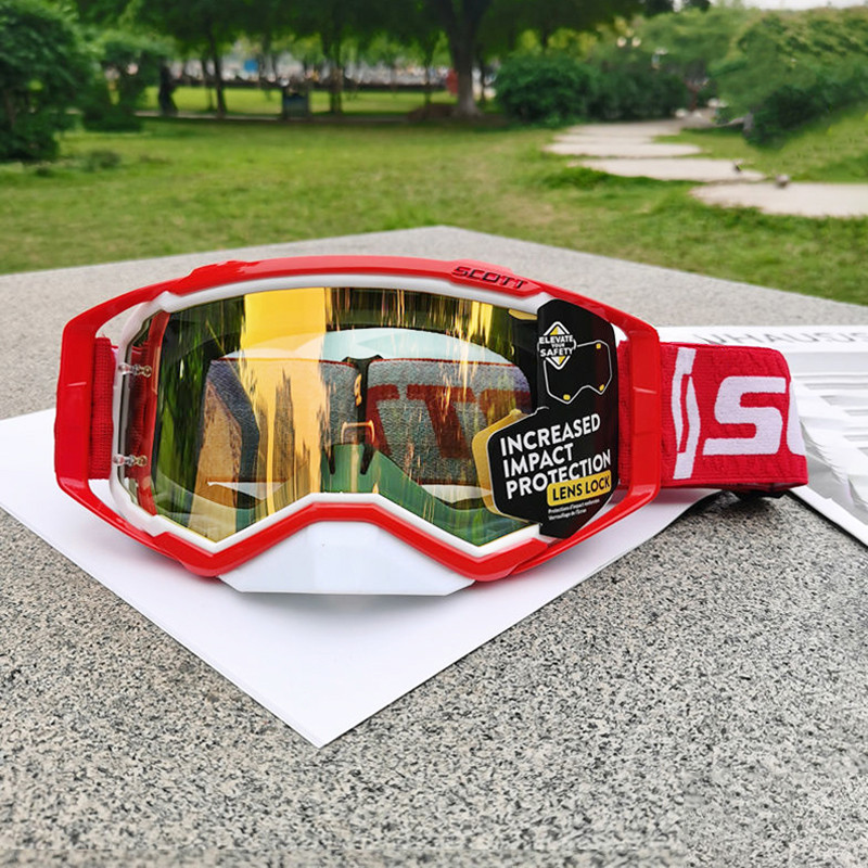 SCOTT óculos de motocross UV400 óculo de capacete esportivo oculos de moto para MTB ATV MX motocicleta enduro corrida
