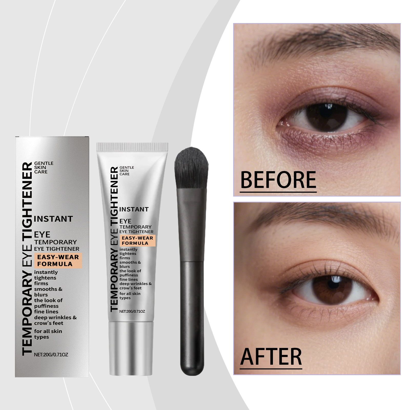 Perfection Eye Tighter & Primer-Levantamento Instantâneo E Acabamento Suave , Creme Antienvelhecimento Fácil De Usar Par