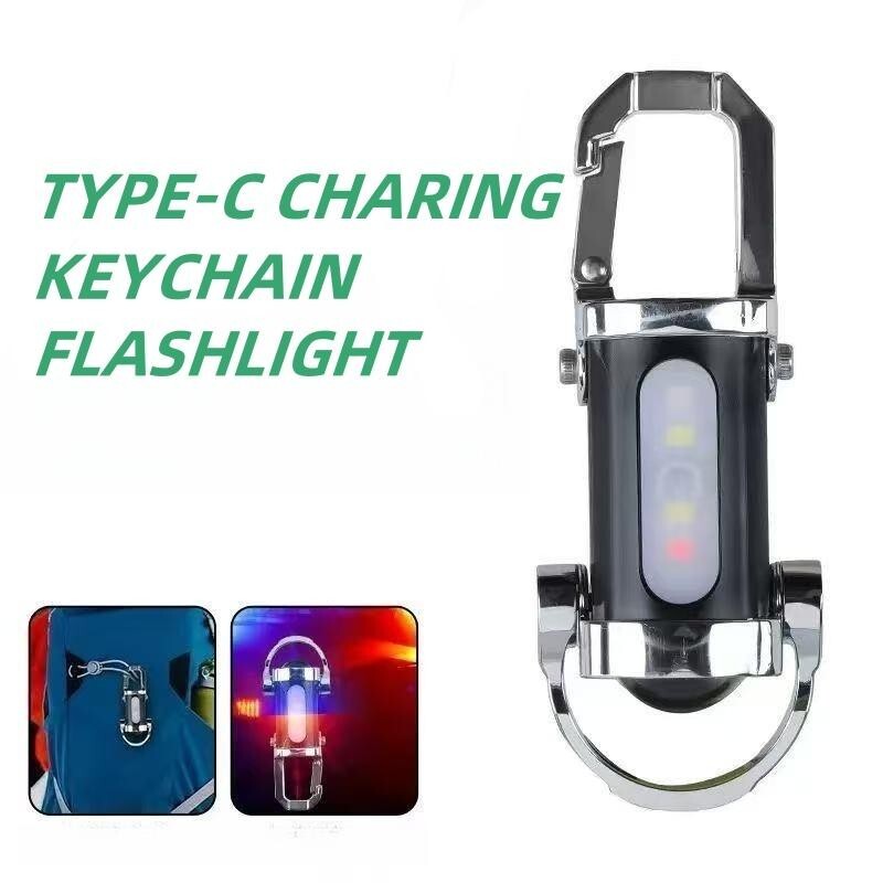 Lanterna de Chaveiro Portátil para Exterior À Prova D'Água Multi Funcional Gear Ultra Pequena Mini Iluminação