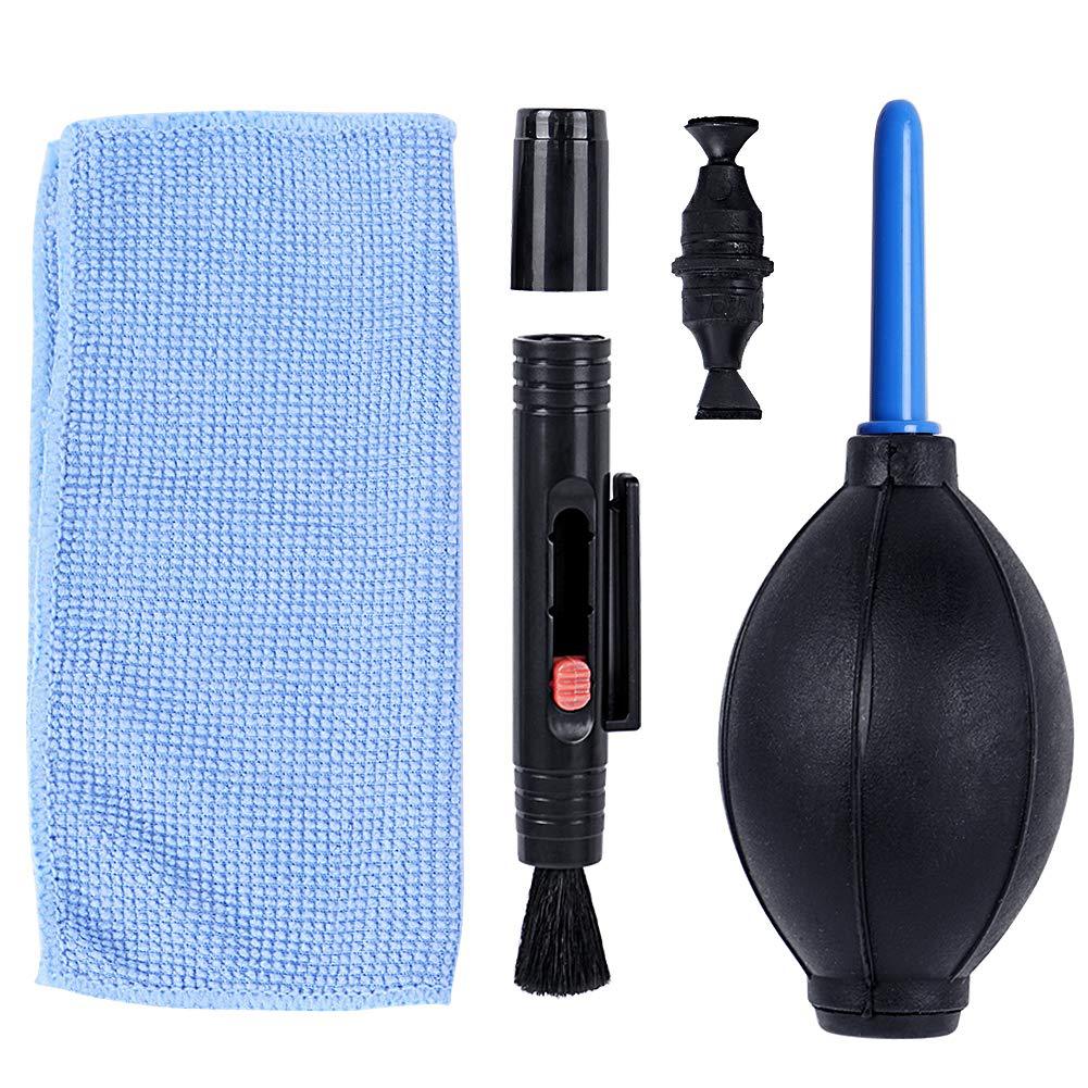 Câmera DSLR 3-Em-1 Digital Computador Teclado Lente Ferramenta Conjunto De Limpeza Ar Soprando Couro Tigre Caneta