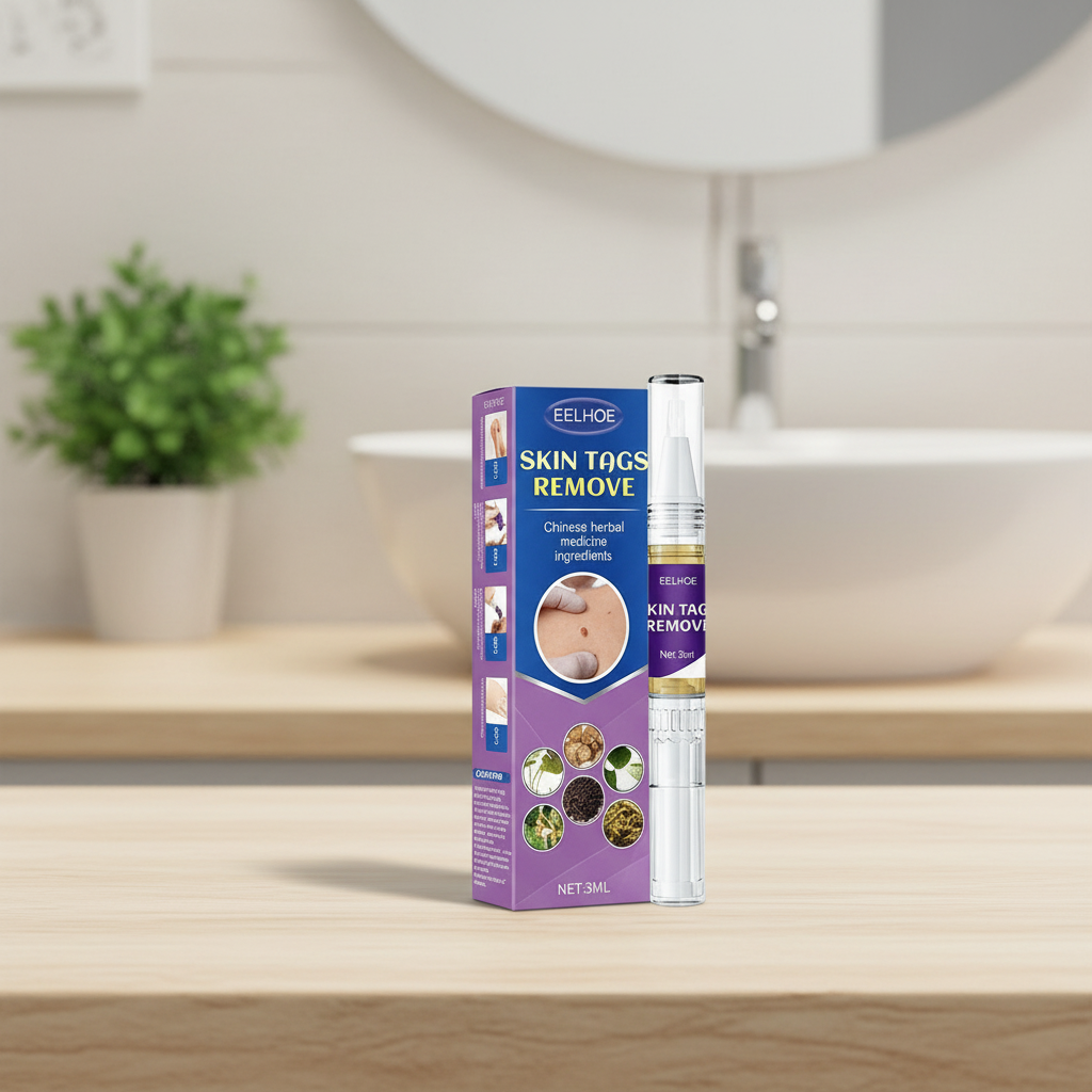  Caneta Removedora de Verrugas Líquida para Mãos, Pés, Verrugas Filiformes e Planas, Eliminador de Condiloma Acuminado